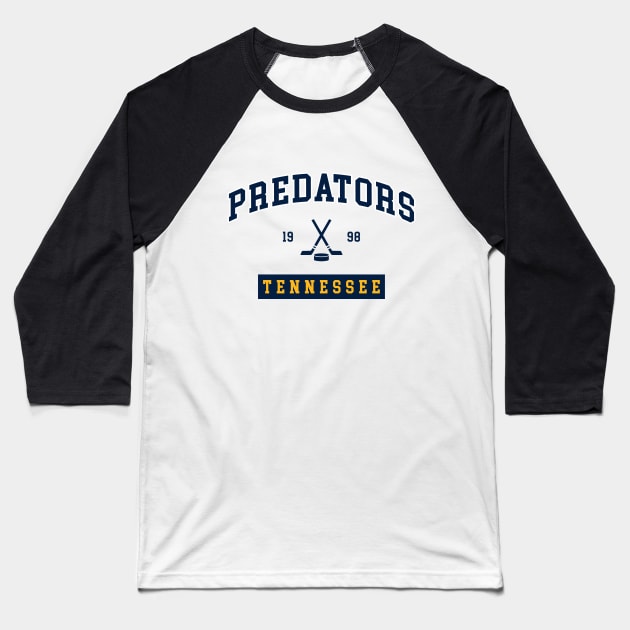 The Predators Baseball T-Shirt by CulturedVisuals